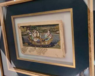 Small Framed Landscape Artwork