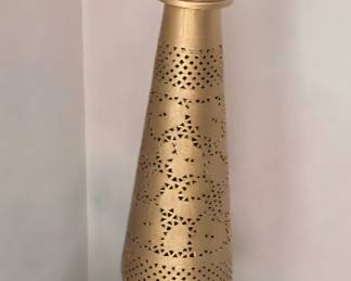 Moroccan Brass Floor Lamp 