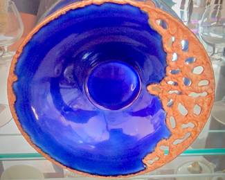Moroccan Style Glass Dish  