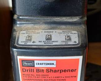 Craftsman Drill Bit Sharpener 