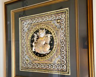  Kalaga, a traditional Burmese tapestry