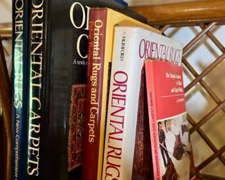 Collection of Books on Oriental Rugs and Carpets