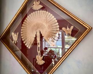 Intricate Hand-carved Fan 