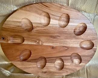 Wooden Egg Holder 