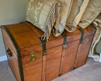 Antique Steamer Trunk
