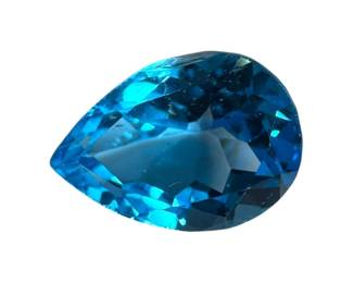 Genuine 9pt9 Ct Swiss Blue Topaz Gemstone