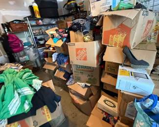 Still unpacking
