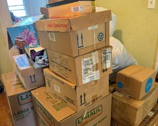 ? Still unloading