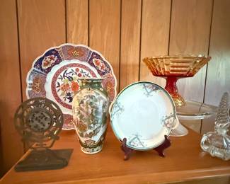 Glassware, collectibles