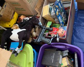 Toys, Books, check pack for updated photos