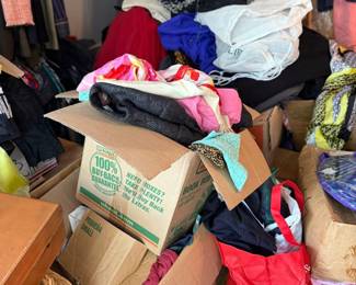 Clothing - still unloading