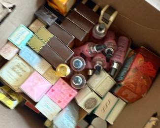 Vintage perfumes