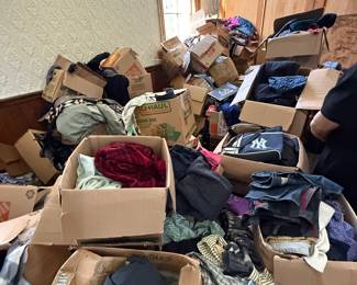 Clothing - Still unpacking
