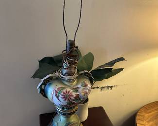 Hand painted lamp