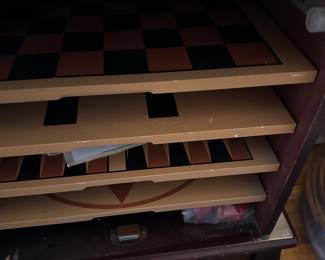 Wooden boards game collection 