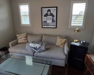 Pottery barn and crate and barrel furniture