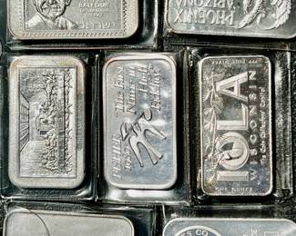 .999 Silver Art Bar