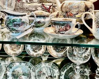 Fine China Set by Johnson Brothers – The Friendly Village