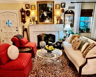 Upholstered Furniture & wool area rugs 