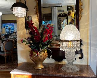 Antique Furnishings and Brilliant Lighting