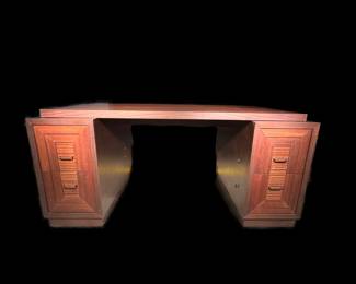 Noir Mentor Desk (pale), removable top, 86"x51"x31.5"
