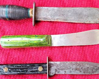 3 KNIVES LOT
