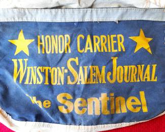 WINSTON SALEM JOURNAL BAG