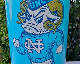 UNC TARHEELS TRASH CAN