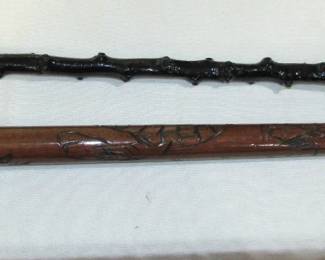Bottom is a combo walking stick/pool stick
