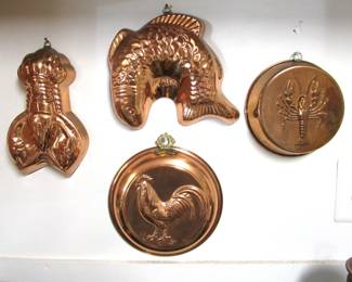 Copper kitchen decor