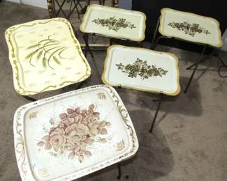 Vintage TV trays