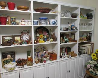 Lots of brica-a-brac
