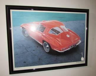 Harold James Cleworth signed lithograph