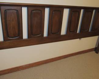 MCM king Broyhill headboard
