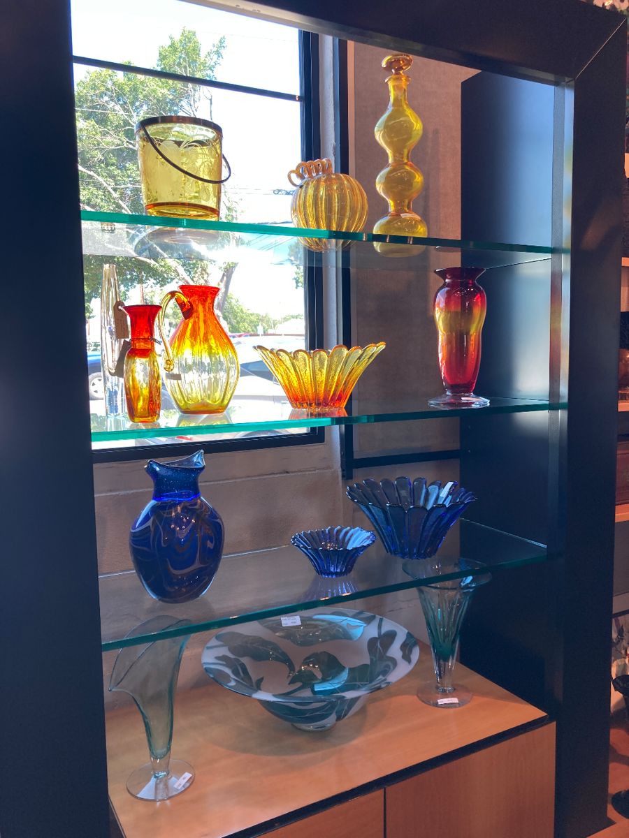 Fine Art Glass from Blenko, Waterford and more.