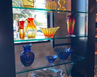 Fine Art Glass from Blenko, Waterford and more.