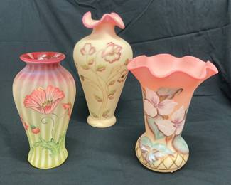 Fenton Hand Painted