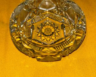 1973 east Berlin lead Crystal ash tray