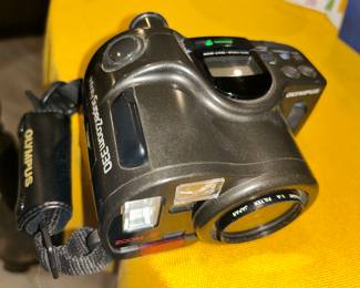 Olympus infinity super zoom 330 with remote control, includes case and many accessories