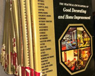 1972 full 18 set volume ‘The practical encyclopedia of good decorating and home improvement.’