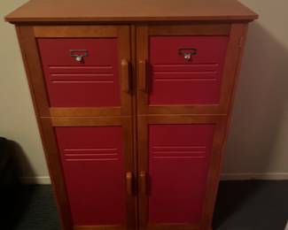 Pottery barn cabinet 