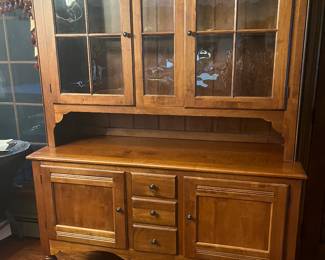 Unique style hutch great for country kitchen 
