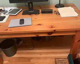 Solid wood desk or work table 