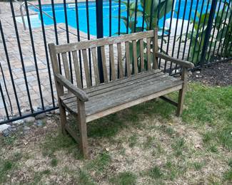 Cedar bench 