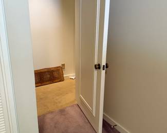 Solid walnut doors