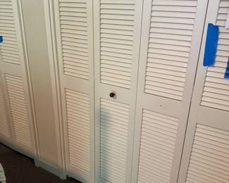 Shutter doors throughout