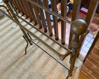 NEW to sale brass quilt rack