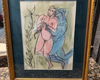 1990 A.R. "Randy"" Wood painting