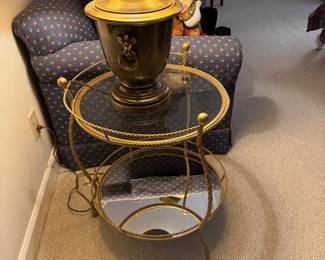 Glass top table