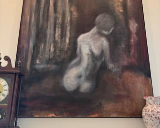 Original Painting oil on canvas "Uro Boris" by J. Olen